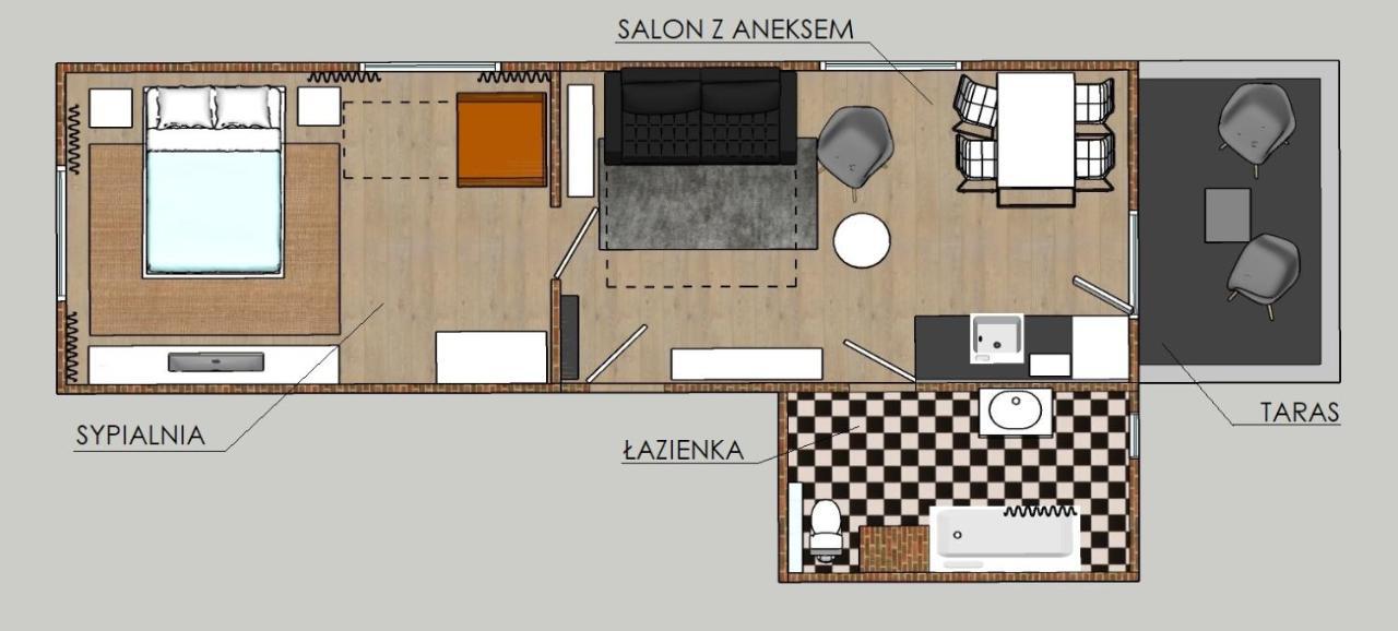 Apartament W Sasiedztwie Lasu 1800M Od Morza ソポト エクステリア 写真